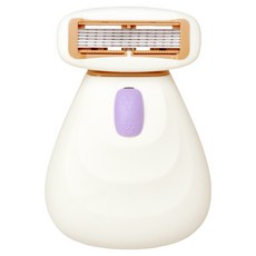 Market Ring 女性用便攜式除毛器 白色, 1個, 1入