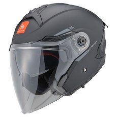 MTHELMETS Cosmo 摩托車半罩式安全帽, 霧面黑