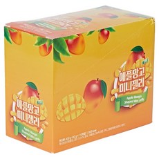 Peach Korea 蘋果芒果造型迷你水果味軟糖, 40g, 10個