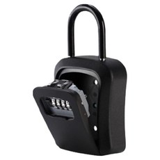 HOUDER 密碼鎖鑰匙盒 鋁合金 + 塑鋼 BJ003-2 黑色, 1個