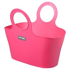 Gold Pang 多用途沐浴圓形手提籃, GP 亮粉色