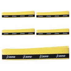 zons 握把 A型 Hole Over Grip, 5個, 黃色