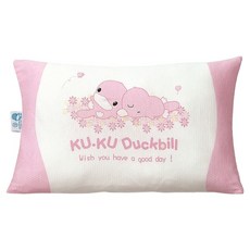 KU.KU Duckbill 酷咕鴨 俏皮初生枕, 粉色, 1個