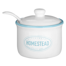 Premier 陶製調味罐 附匙 家園, 1個, 130ml