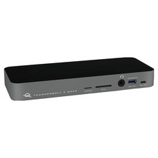 OWC 14-Port Thunderbolt 3 Dock 集線器 40Gb/s OWCTB3DK14PSG, 1個, 灰色 + 黑色