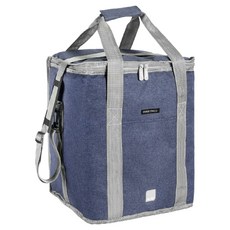 ibili Dalvik肩背保冷袋 30L, 灰藍色, 1個