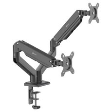 RAymii 瑞米 氣壓式雙螢幕支架 黑色, 1個, VS-88