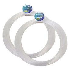 싸파 프리미엄 자작채비 경심줄, 화이트, 2개