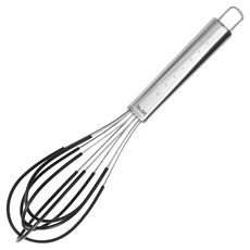 ibili 矽膠打蛋器 28cm, 1支, 銀色