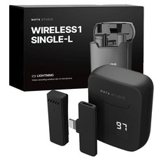 마타스튜디오 스마트폰 무선 마이크 유튜브 방송용 와이어리스1, SINGLE-L