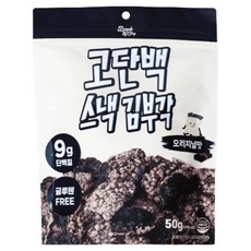 炸物&薯片高蛋白零食 原味炸海苔, 1個, 50g