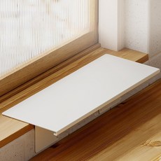 Jinicoc 碳鋼廚房陽台收納延伸層架, 白色, 1層