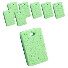 Clino 無刮痕菜瓜布 氣孔綠 11 x 7 cm, 1入, 8個