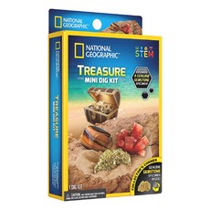 NATIONAL GEOGRAPHIC 國家地理 國家寶藏迷你挖掘套組, 1套, 混和顏色