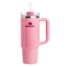 STANLEY 台灣公司貨 冒險系列 吸管隨手杯2.0, 880ml, 氣泡粉, 1個