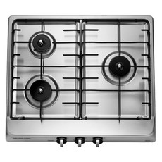 나비엔매직 600장용 전원타입 빌트인 가스레인지 3구, GRB-5203NA, LNG