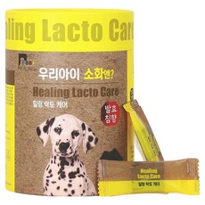 힐링펫푸드 강아지 발효침향 락토케어 영양제, 장건강/유산균, 30정, 1개
