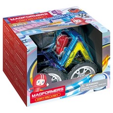 MAGFORMERS 卡丁車賽組 9入, 1套, 混色