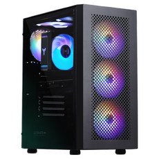주연테크 2025 카운터 D4 라이젠5 라이젠 7000 시리즈 라데온 RX 9070 XT, 블랙, 16GB, 512GB, WIN11 Home, D475F97XTW-B