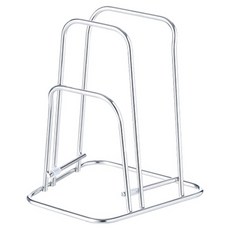 SHIMOYAMA 304不鏽鋼雙層刀具砧板架, 1個