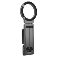 울란지 맥세이프 스마트폰 삼각대 겸용 마그네틱 마운트, MA38, 1개, 블랙