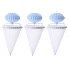 JAJU 潔淨洗衣球, 3個, 藍色