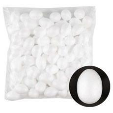 유니아트 모양백구 달걀 100p, 흰색, 1개