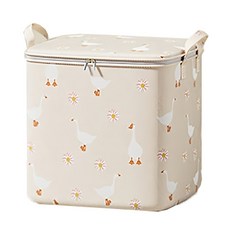 小麥購物 超大容量棉被衣物收納袋 L2354 100L, 米色, 1個