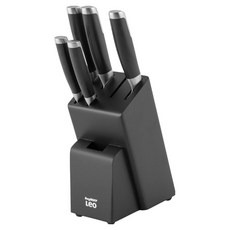 BergHOFF 貝高福 Leo 石墨刀座6件組, 1套, 刀具5p + 刀座