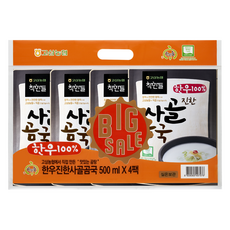 Changhandeul 韓牛濃鬱牛骨湯, 4個, 500ml