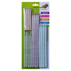 OLoBabee 密封棒16件組, 1套, 透明粉彩