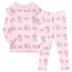 mollimelli friends 女童迪士尼邦妮兔蝴蝶結Coco家居服套裝