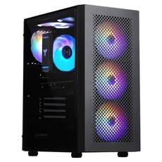 주연테크 2025 카운터 D4 라이젠7 라이젠 7000 시리즈 지포스 RTX 5060 Ti, 블랙, 16GB, 512GB, WIN11 Home, D478X56T2W-B