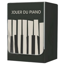 ANTIAN 滾筒式洗衣機防曬防潑水防塵套/全罩前開式洗衣機蓋布/洗衣機防塵罩 10.5~12kg適用, 黑色