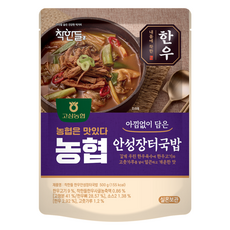 착한들 한우 안성 장터국밥, 500g, 1개