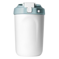 SADOMAIN 仙德曼 316不鏽鋼雙飲吸管直飲隨行杯, 1個, 500ml, 土耳其藍