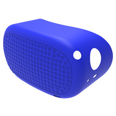 CashiRich Meta Quest 2 相容矽膠保護套 愛心圖案 VR 保護殼 藍色, 1個, 單一商品