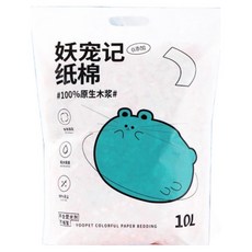 YOOPET 컬러 종이베딩 아이스 블루밍, 10L, 1개