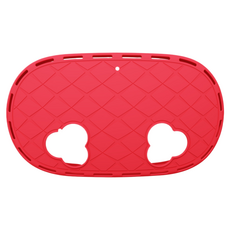 CashRich Meta Quest 3S 相容矽膠VR保護套 透氣型設計 紅色, 1個, 單一商品