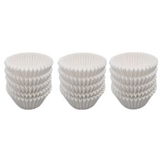 Pro Muffin 烘焙紙杯 55mm 200入, 白色, 3個