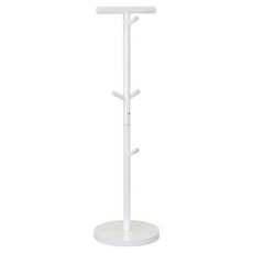 碳鋼包包掛架立式衣架 one size, 純白色