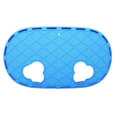 CashRich Meta Quest 3S 相容矽膠VR保護套 透氣型設計 藍色, 1個, 單一商品