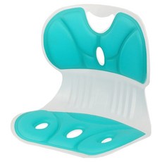 대한 몰 1인용 바른자세 등받이 좌식의자, 아쿠아 민트