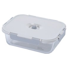 cook power 鍋寶 鎖氧系列 抽真空玻璃保鮮盒 不含真空棒 1450ml, 容器 + 蓋子, 1組
