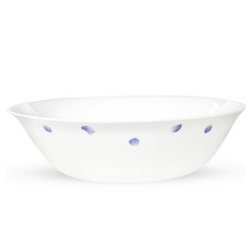 바칠레 강화유리 넓은 면기 23cm, 메이릴, 1개