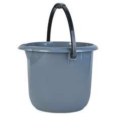 트러스트 클리닝 원형 버켓 9L, 회색