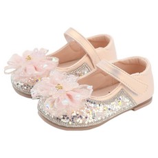 Rabbit Foot 女童閃亮熊皮鞋