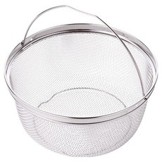 Priceless 不鏽鋼手柄圓形網篩, 不鏽鋼, 1個