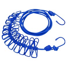 통근창고 다용도 깔끔한 빨래줄 1.8m, 블루, 1개