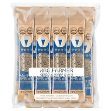 KOREAN RED GINSENG FARMER 真蔘名家 6年根紅蔘精基本款條狀量販包 30入, 1個, 10g